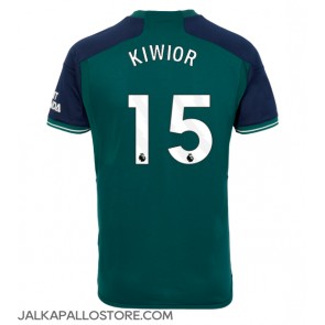 Arsenal Jakub Kiwior #15 Kolmaspaita 2023-24 Lyhythihainen